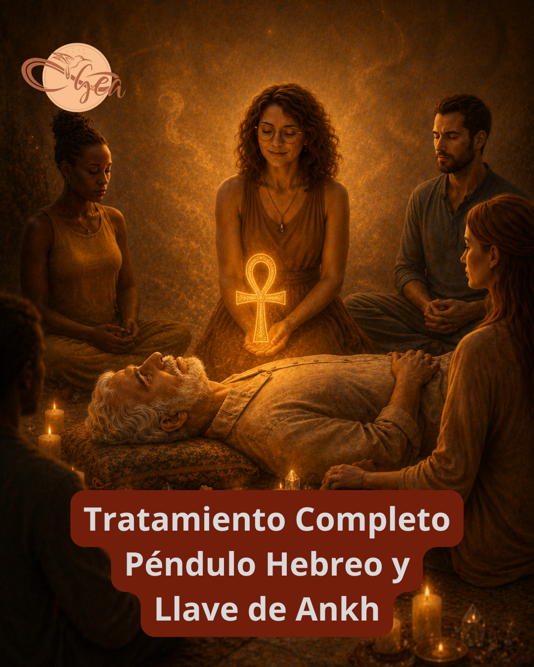 Tratamiento Completo Péndulo Hebreo y Llave de Ankh para personas- 3 Sesiones