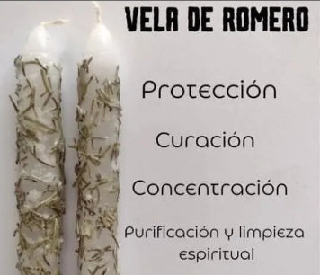 Velas vestidas y ritualizadas