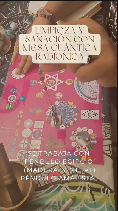 🌿 Mesas Cuánticas Radiónicas – Armoniza tu energía, sana desde el interior